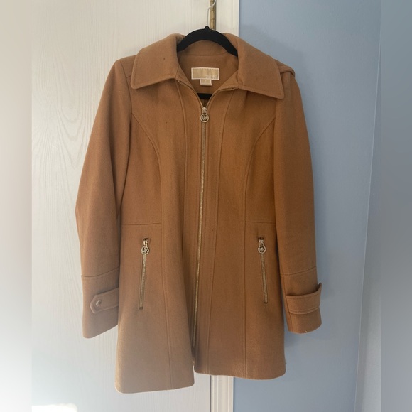 Michael Kors Jackets & Blazers - Michael Kors Camel Colored Wool Coat